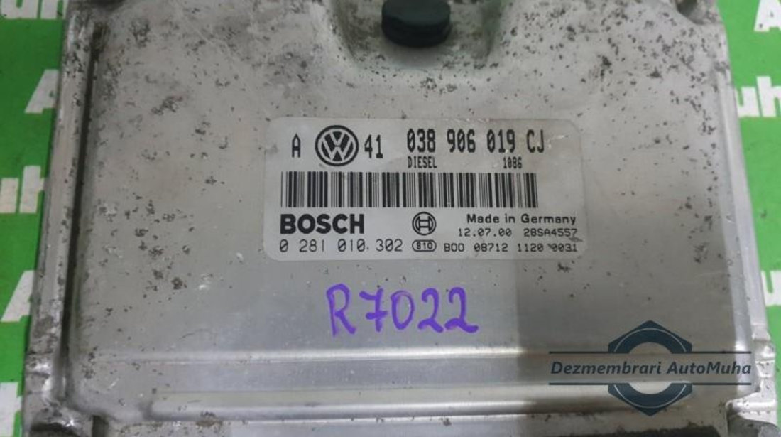 Calculator motor Volkswagen Golf 4 (1997-2005) 0281010302