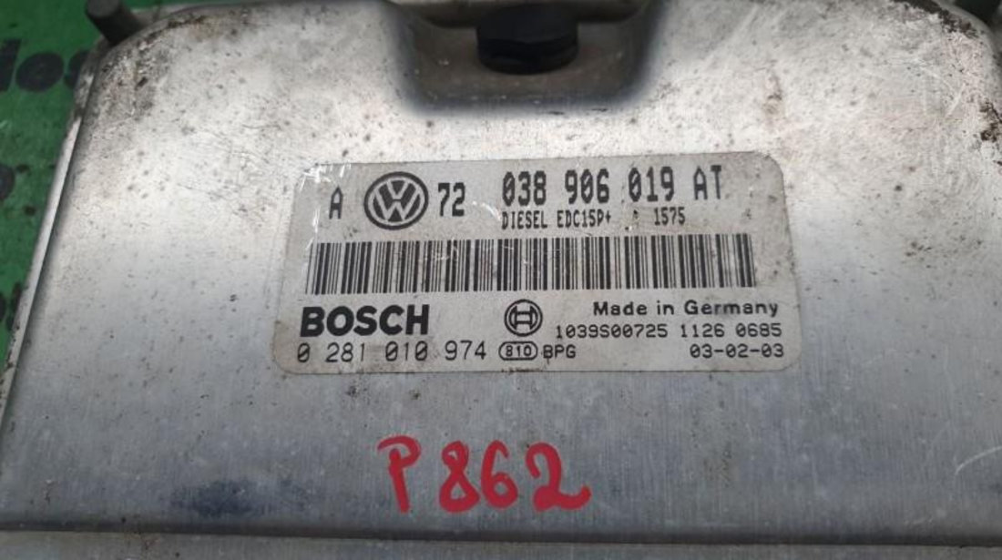 Calculator motor Volkswagen Golf 4 (1997-2005) 0281010974
