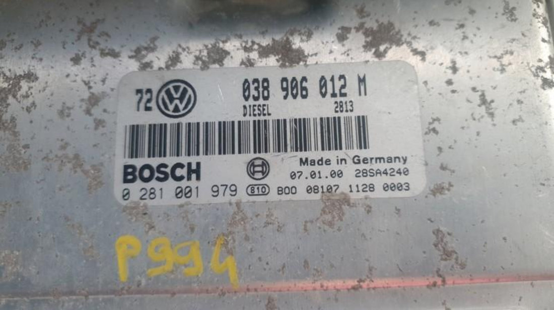 Calculator motor Volkswagen Golf 4 (1997-2005) 0281001979