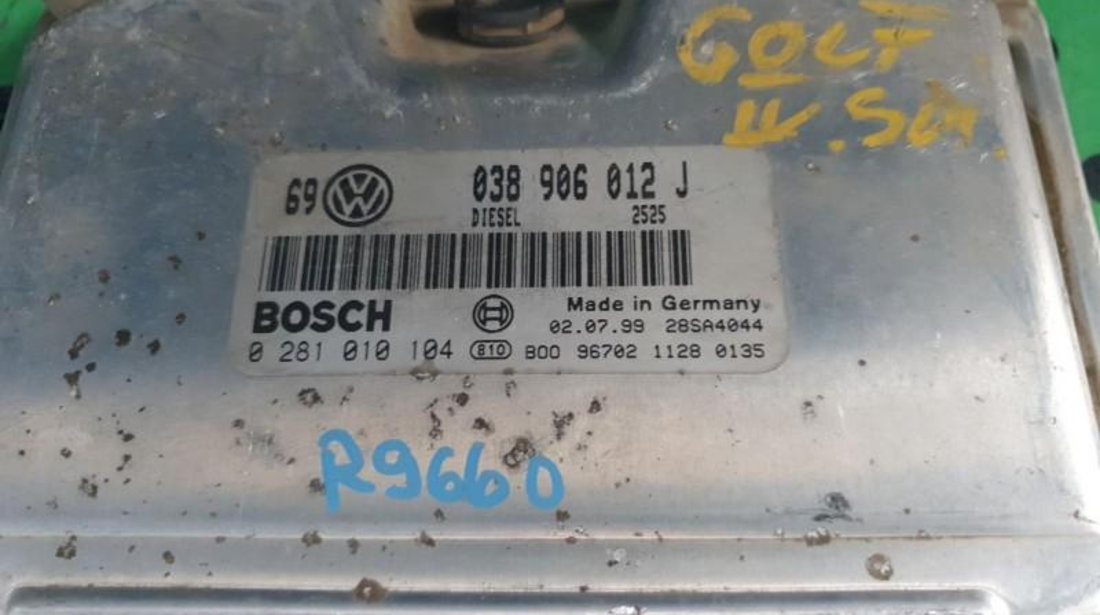 Calculator motor Volkswagen Golf 4 (1997-2005) 0281010104