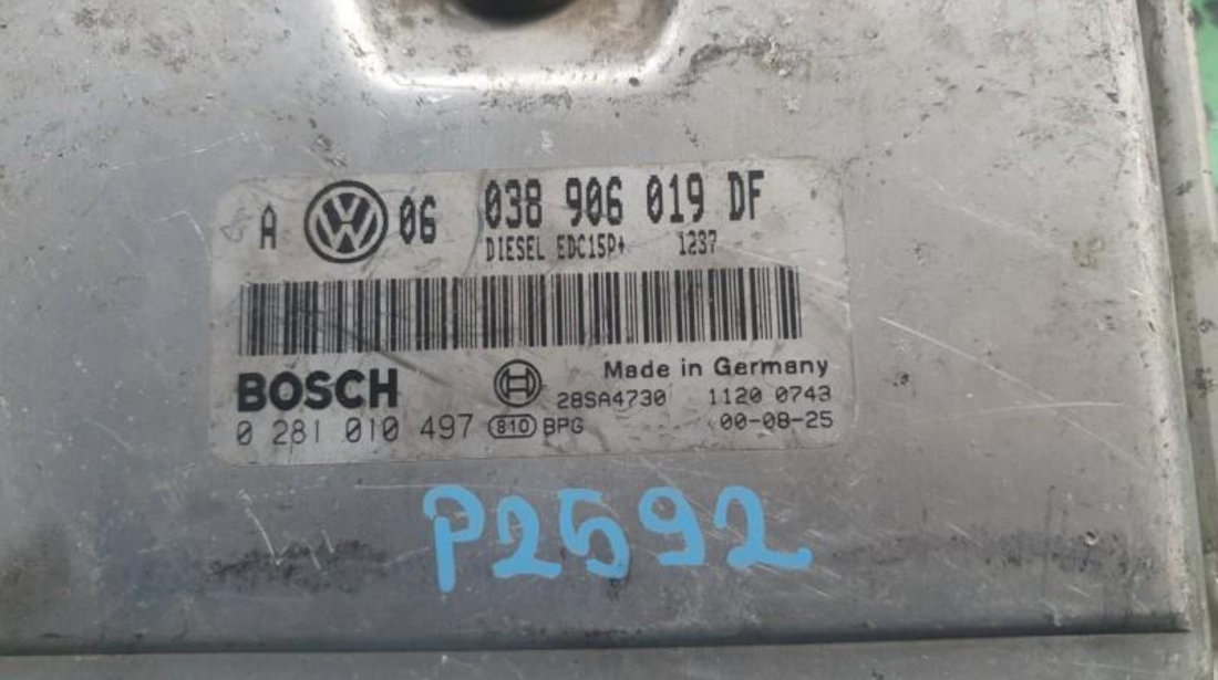 Calculator motor Volkswagen Golf 4 (1997-2005) 0281010497