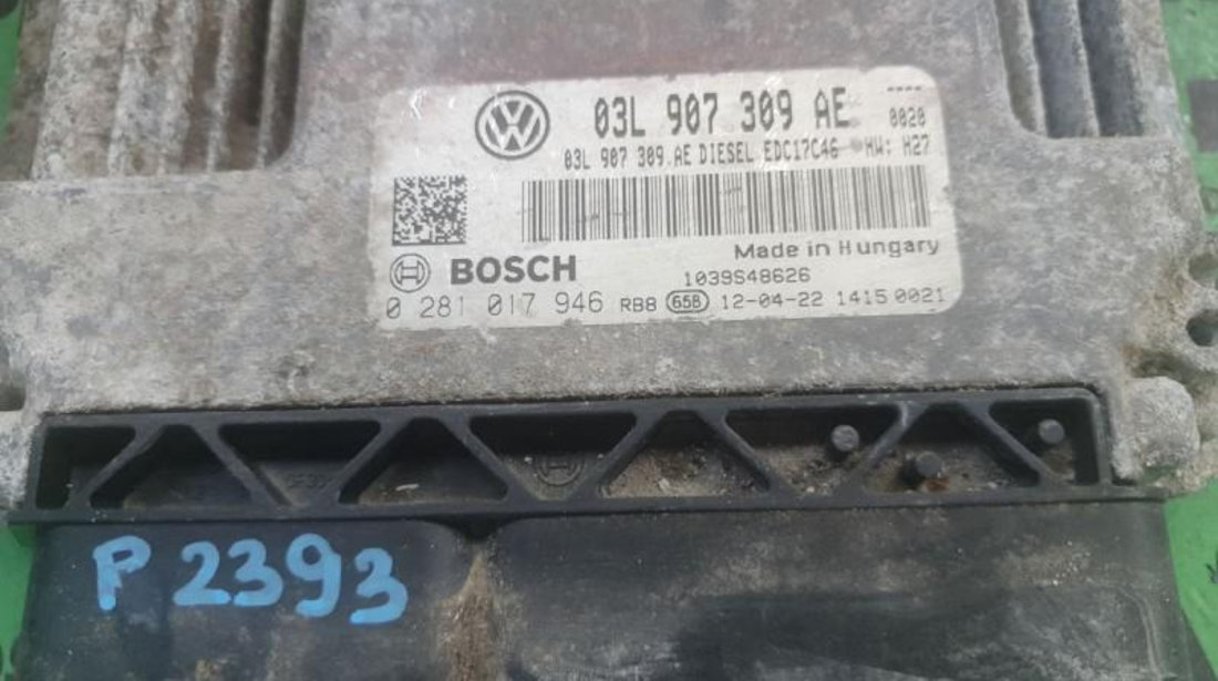 Calculator motor Volkswagen Passat B7 (2010->) 0281017946
