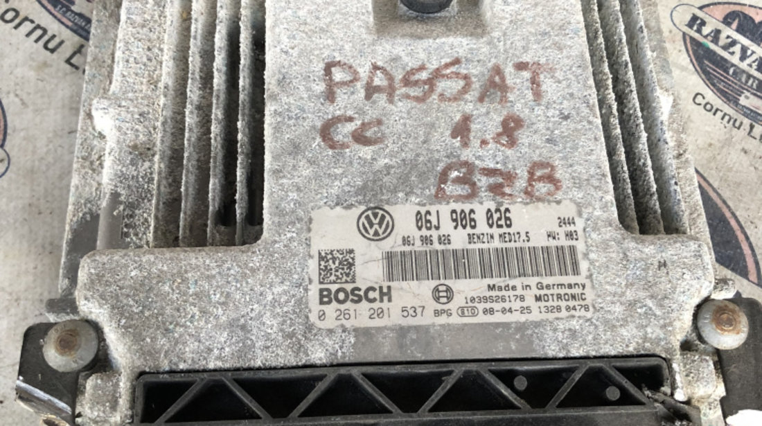 Calculator motor Volkswagen Passat CC 1.8, 06J906026