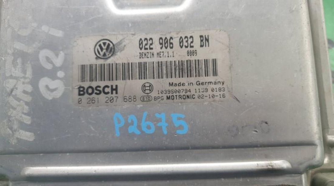 Calculator motor Volkswagen Phaeton (2002->) 0261207688
