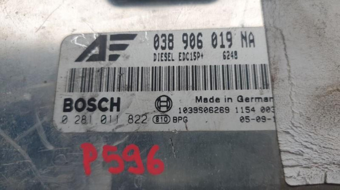 Calculator motor Volkswagen Sharan (2000-2010) 0281011822