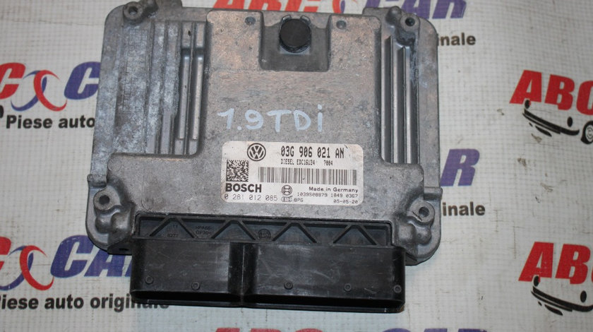 Calculator motor VW Golf 5 2005-2009 1.9 TDI 03G906021AN, 0281012085