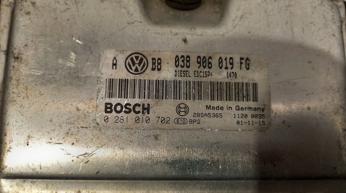 CALCULATOR MOTOR VW GOLF IV GOLF IV 1.9 TDI - (1998 2004)