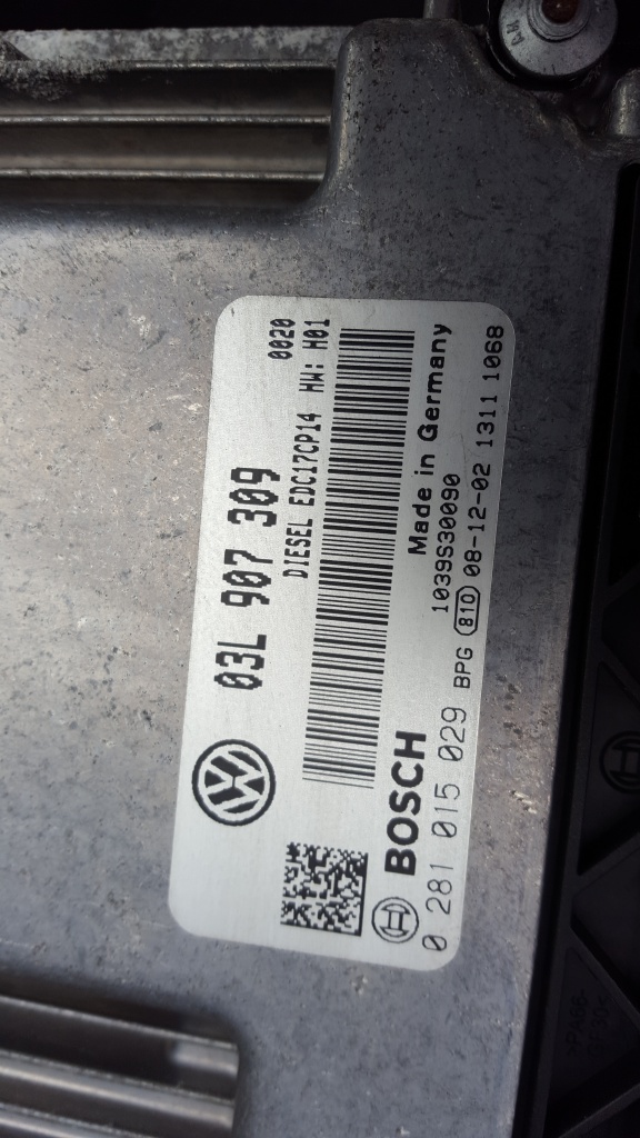 Calculator Motor Vw Passat B6 2.0TDI Euro 5 CBAB 03L907309