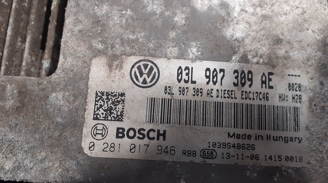 CALCULATOR MOTOR VW PASSAT PASSAT 2.0 TDI - (2010 2014)