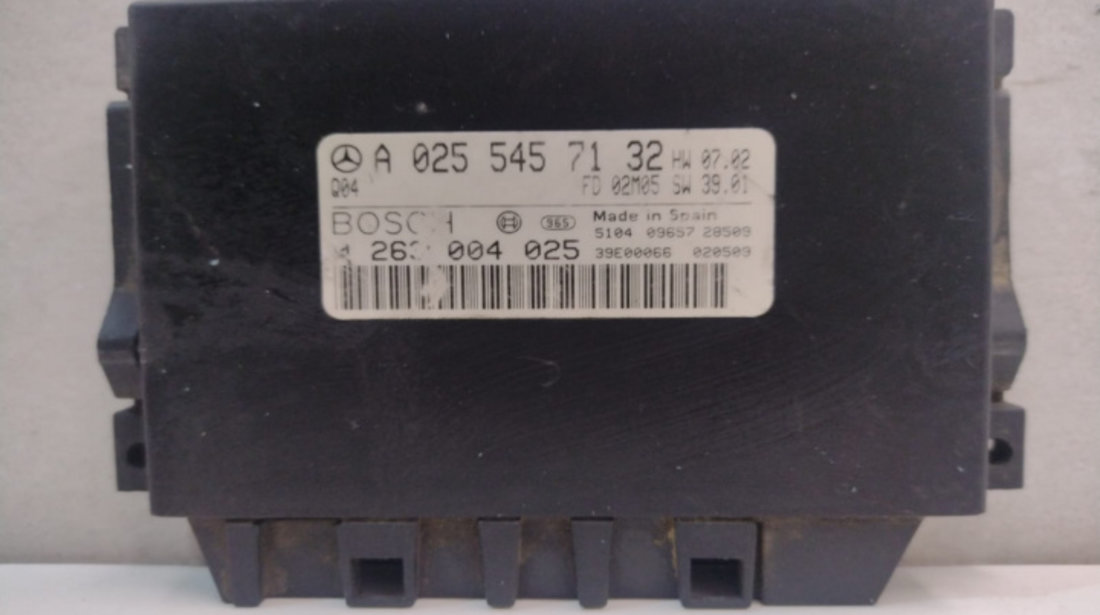 Calculator Senzori Parcare, cod A0255457132 Mercedes-Benz E-Class W211/S211 [2002 - 2006]