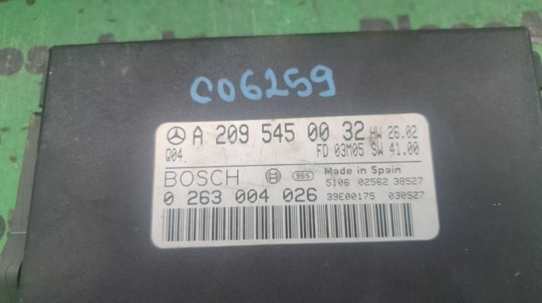 Calculator senzori parcare Mercedes C-Class (2001-2007) [W203] a0255450432