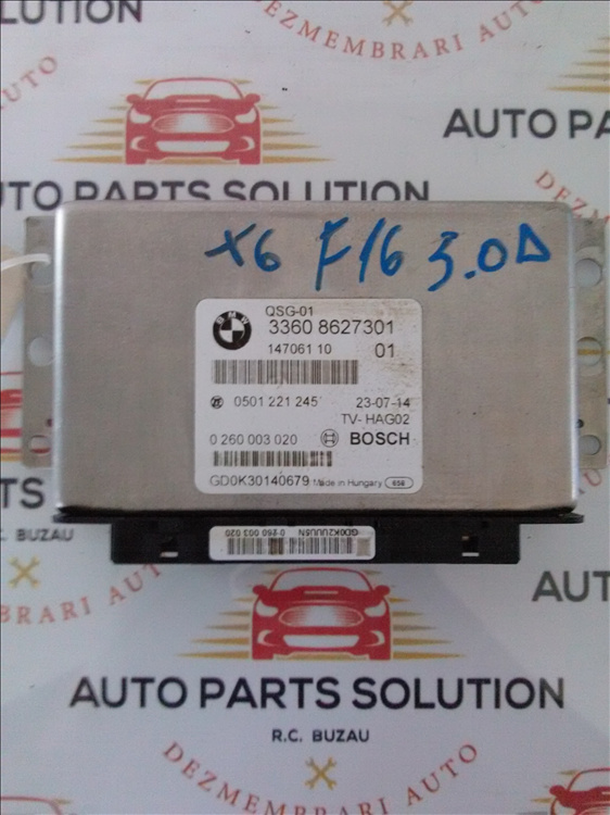 Calculator suspensie spate 5.0 D BMW X6 (F16) 2016