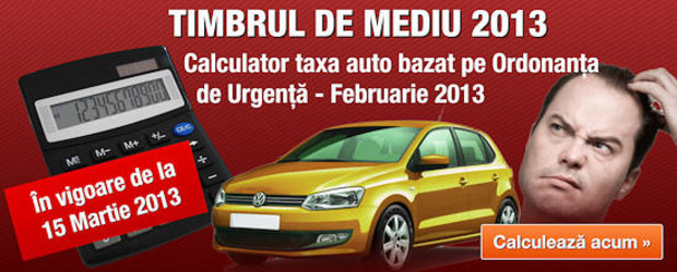 Calculator taxa auto 2023 - Calculator TIMBRU DE MEDIU 2023
