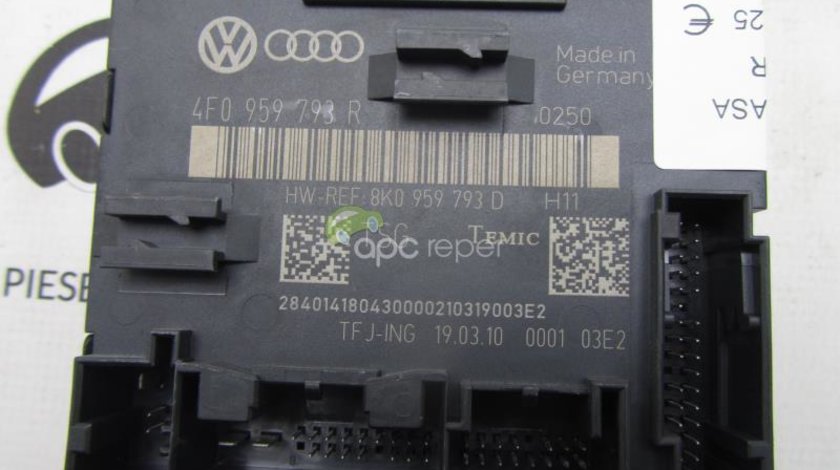 Calculator usa Audi Q7 4L / A6 4F cod 4F0959793 R