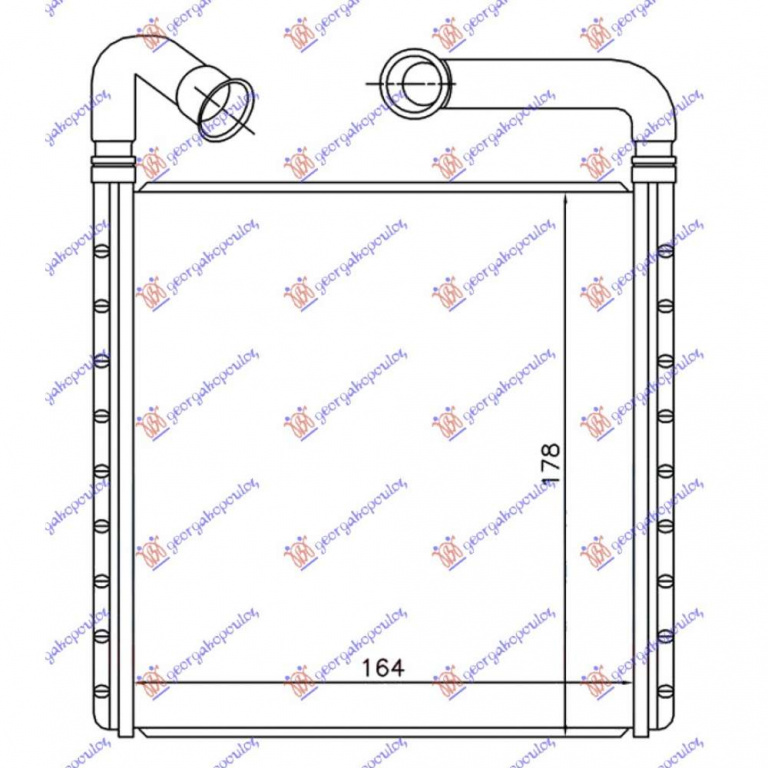 Calorifer Caldura - Bmw Series 2 (F22/23) Coupe/Cabrio 2014 , 64119229486