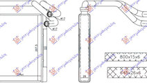 Calorifer Caldura - Toyota Yaris 1999 , 87107-5202...