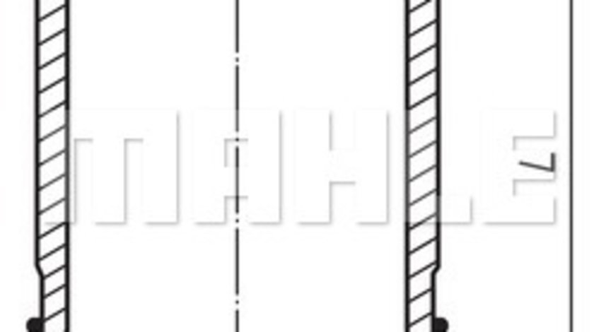 Camasa cilindru (227WN7000 MAHLE KNECHT) MAN,VAN HOOL,VW