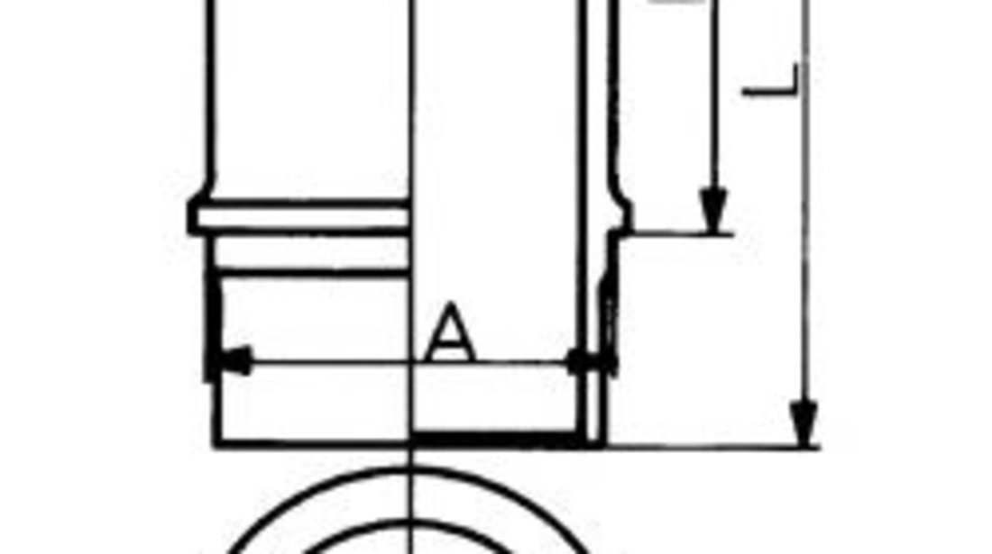 Camasa cilindru CITROEN XSARA (N1) (1997 - 2005) KOLBENSCHMIDT 89584110 piesa NOUA