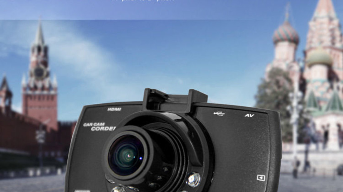 Camera Video Auto DVR G30 Novatek 96650 Full HD 1080p cu unghi de 170 grade  si inregistrare nocturna #1140881