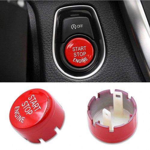 Capac Buton Start-Stop Compatibil Bmw X1 F48 2016→ SSV-8006 Rosu