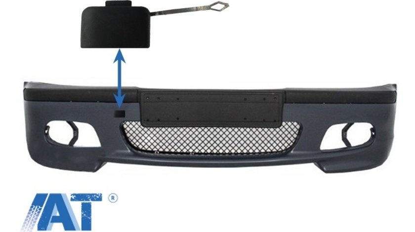 Capac carlig remorcare Bara Fata compatibil cu BMW E46 Sedan/Touring (1998-2004) M-Technik M-Tech M-Sport Model