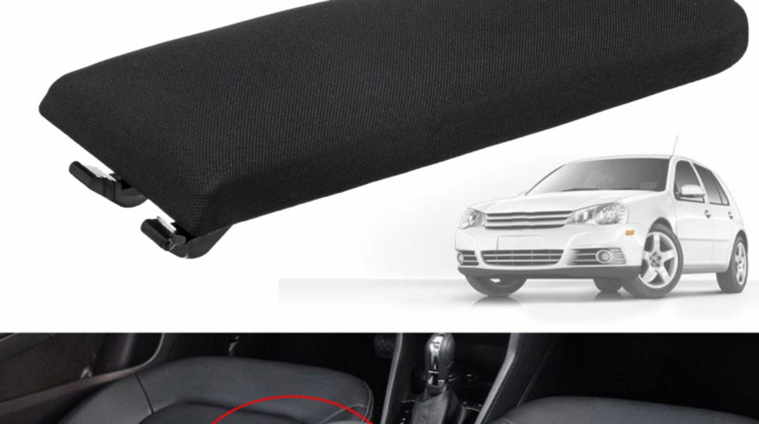 Capac Cotiera Am Volkswagen Passat B5 1996-2005 Textil Negru EZC-VW-057