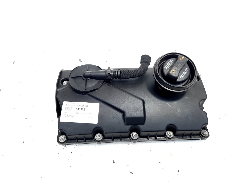 Capac culbutori, cod 038103469AD, Seat Leon (1P1) 1.9 TDI, BXE (id:541662)