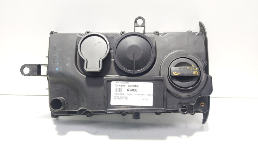 Capac culbutori, cod 03G103469L, Vw Passat Variant (3C5) 2.0 TDI, BMR (id:637038)