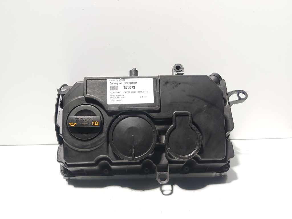 Capac culbutori, cod 03G103469M, VW Golf 5 Plus (5M1), 2.0 TDI, BMM (idi:670073)