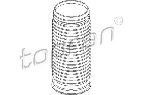 Capac protectie/Burduf, amortizor SEAT ALTEA (5P1) (2004 - 2016) TOPRAN 110 153 piesa NOUA