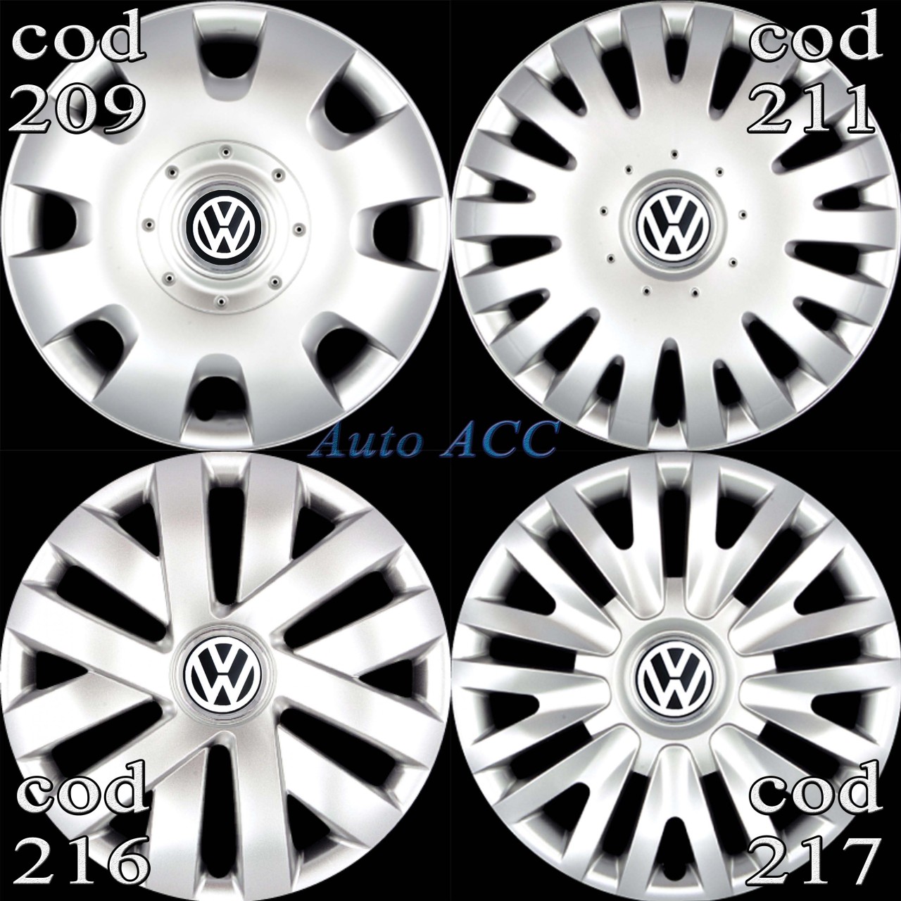 Capace roti 14 VW Volkswagen Polo, Golf, Up, Lupo, Fox, Caddy #58349266
