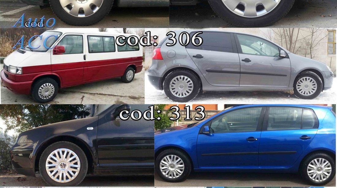 Capace roti 15 VW Golf, Passat, Bora, Sharan, Touran, Caddy, Polo, T4  #3949828