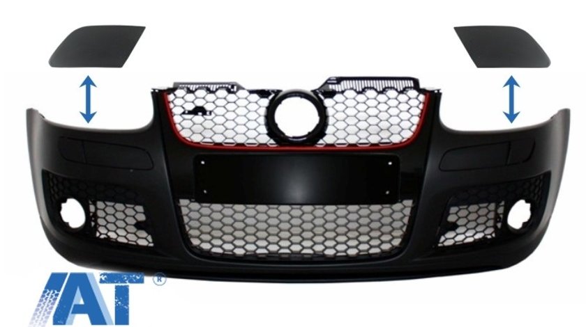 Capace Spalatoare Faruri Bara fata compatibil cu VW Golf V 5 (2003-2007) GTI Look