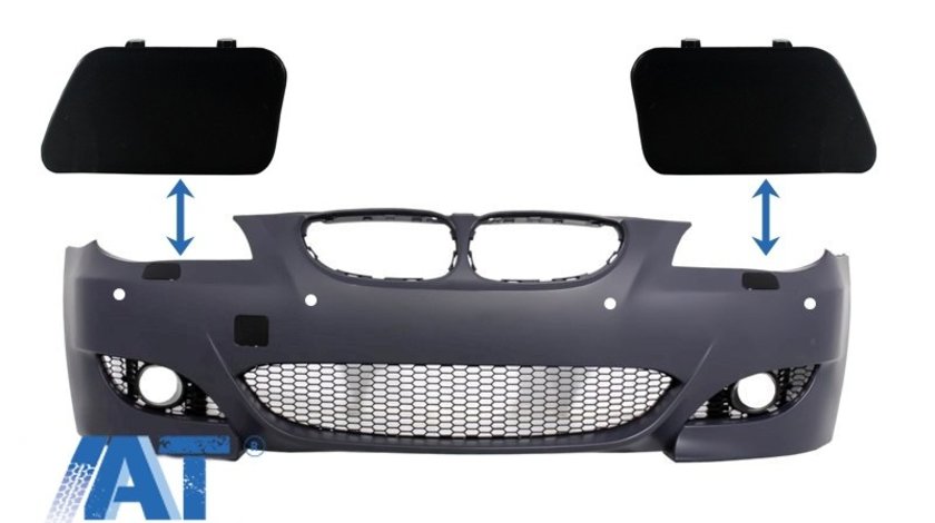 Capace Spalatoare Faruri Bara Fata compatibil cu BMW Seria 5 E60 (2003-2010) M5 Look