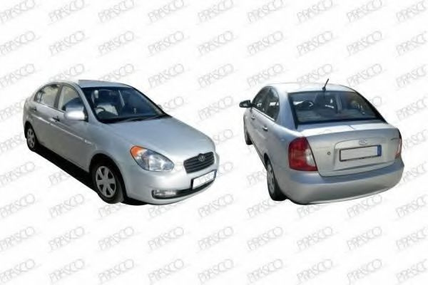 Capota motor HYUNDAI ACCENT III limuzina (MC) (2005 - 2010) PRASCO HN0193100 piesa NOUA