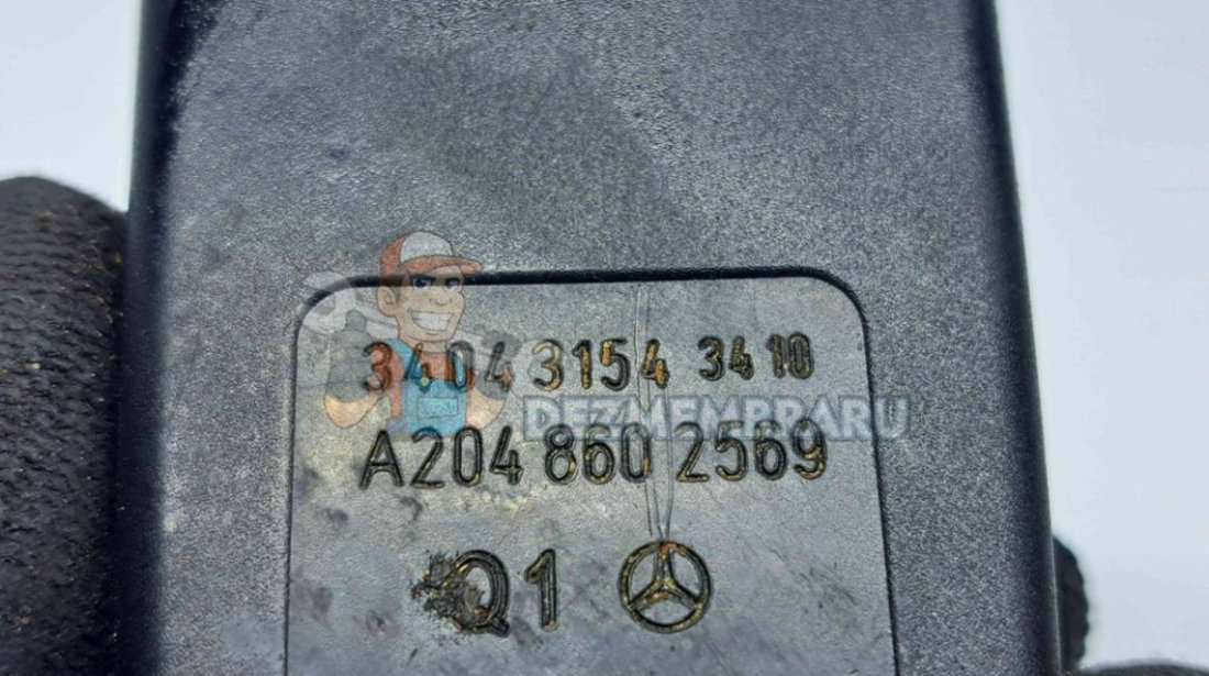 Capsa centura stanga spate Mercedes Clasa C (W204) [Fabr 2007-2014] A2048602569