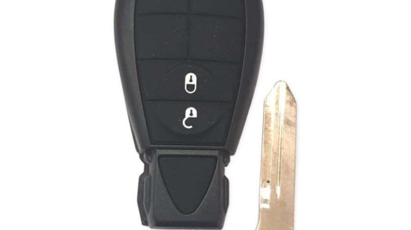 Carcasa Cheie Jeep 2+1 Buton De Panica Negru CJE 012