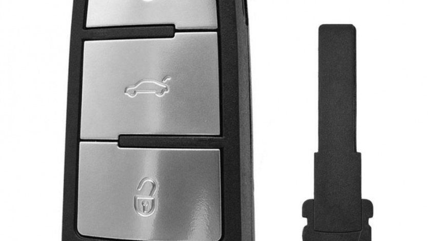 Carcasa Cheie Smartkey Volkswagen Passat CC 2008-2012 Cu Lamela CVW 005