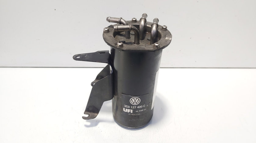 Carcasa filtru combustibil, cod 3C0127400C, VW Passat Variant (3C5), 2.0 TDI, CBA (id:638211)