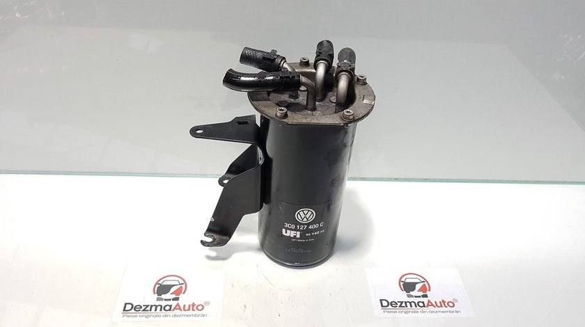 Carcasa filtru combustibil, Vw Passat (3C2) 2.0 tdi, cod 3C0127400C (id:365692)