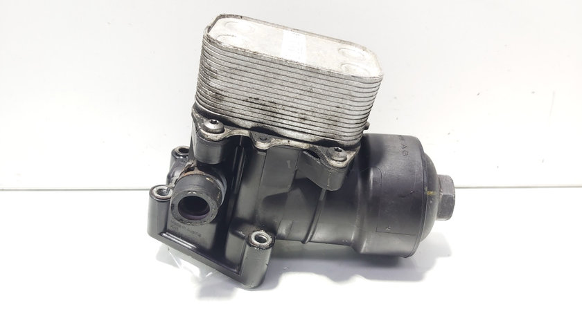 Carcasa filtru ulei cu racitor ulei, cod 03L115389C, 03L117021C, Audi A4 (8K2, B8) 2.0 TDI, CJC (id:630948)