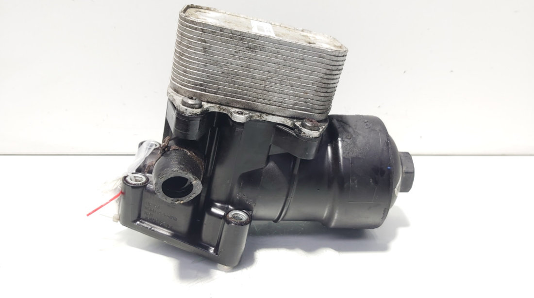 Carcasa filtru ulei cu racitor ulei, cod 03L115389C, 03L117021C, Audi A4 (8K2, B8), 2.0 TDI, CJC (id:636211)