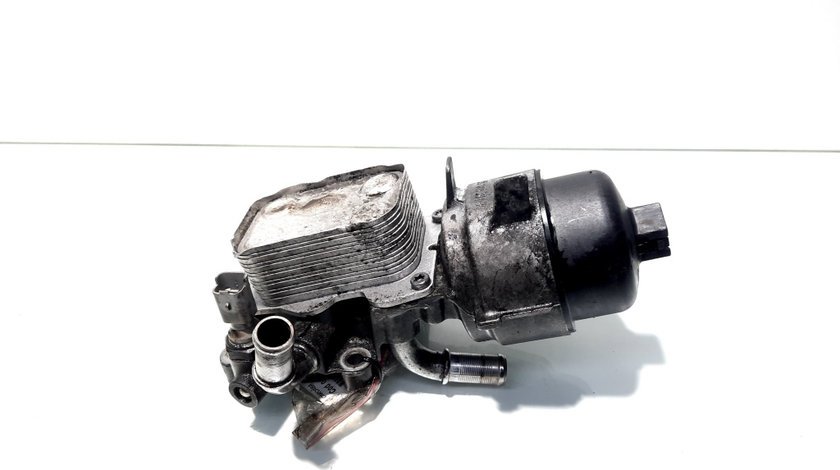 Carcasa filtru ulei cu racitor ulei, cod 9656830180, Peugeot 407 SW, 2.0 HDI, RHR (idi:517069)