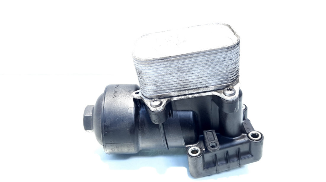 Carcasa filtru ulei cu racitor ulei, cod 03L115389C, 03L117021C, Skoda Octavia 2 Combi (1Z5) 1.6 TDI, CAY (id:521660)