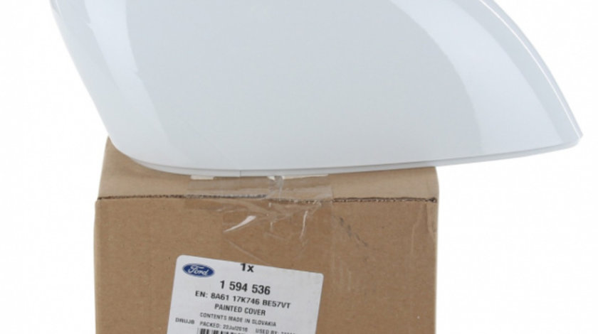 Carcasa Oglinda Dreapta Vopsita Oe Ford B-Max 2012→ Alb Frozen White 1594536