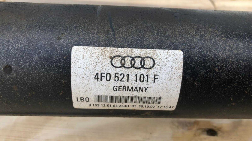 Cardan Ax Cardanic Audi A6 C6 3.0 TDI V6 Quattro 4x4 2005 - 2011 Cod 4F0521101F