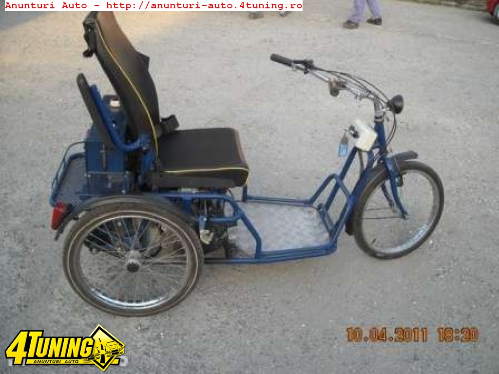 Carucior handicap tricicleta pe benzina #155693