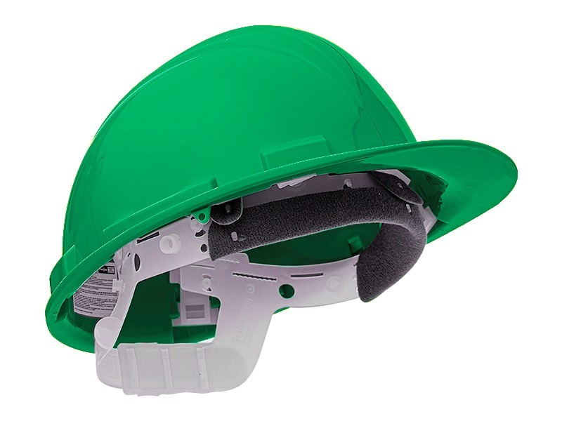 Casca De Protectie Hdpe, Reglabila 53-63 Cm, Verde Carmotion 63422