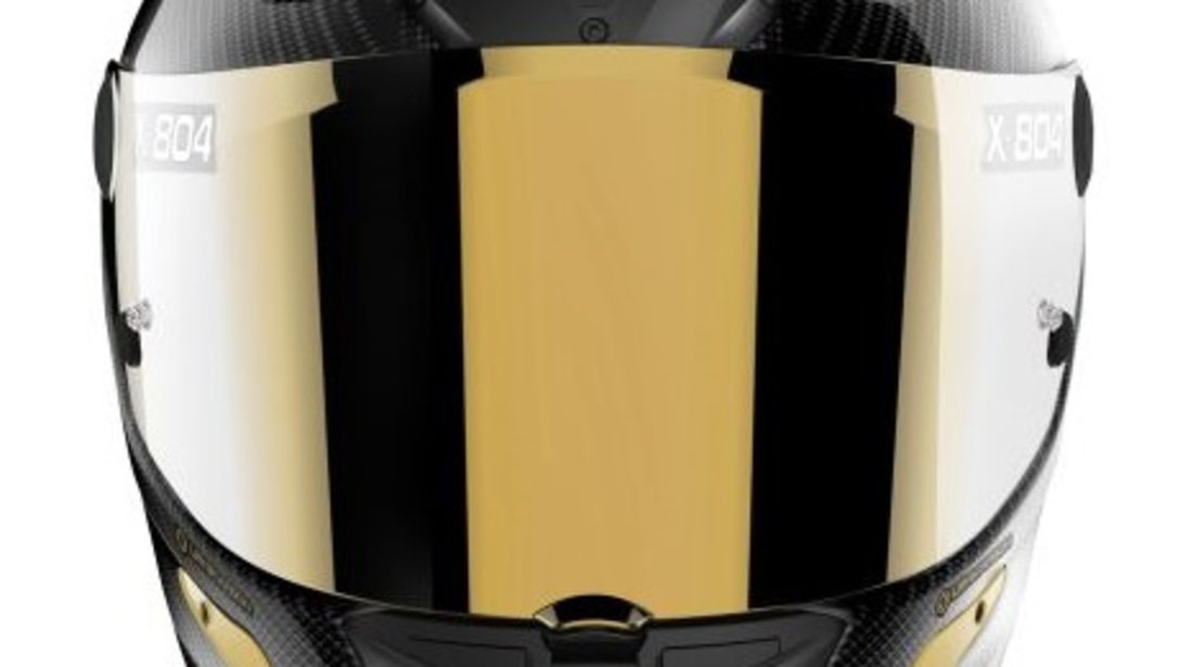 Casca Moto Integrala Full-Face Nolan X-804 RS U.C. Golden Edition 3 Negru / Gold / Carbon Marimea S X84000570-003-S