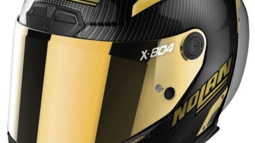 Casca Moto Integrala Full-Face Nolan X-804 RS U.C. Golden Edition 3 Negru / Gold / Carbon Marimea L X84000570-003-L